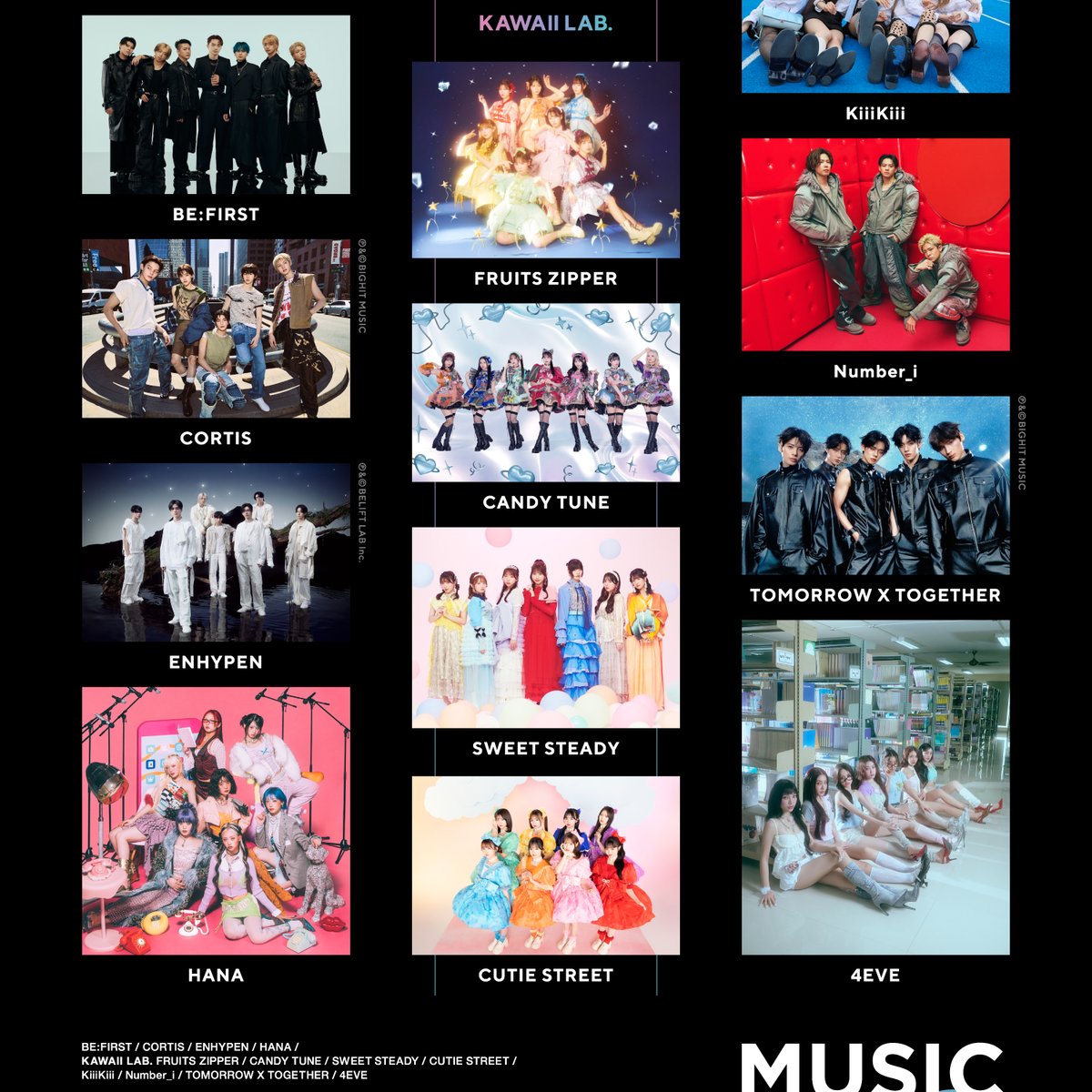 MUSIC EXPO LIVE 2025が開催、BE:FIRSTやNumber_iらが出演