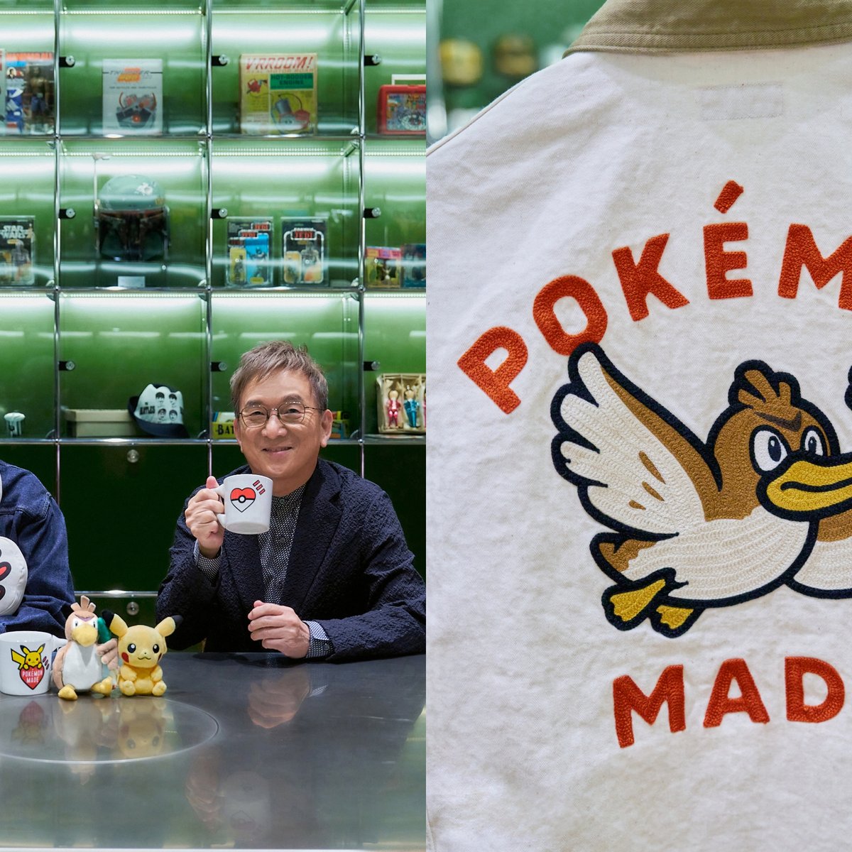 NIGO®とポケモン石原社長の意外な共通点 HUMAN MADE × Pokémonコラボの背景