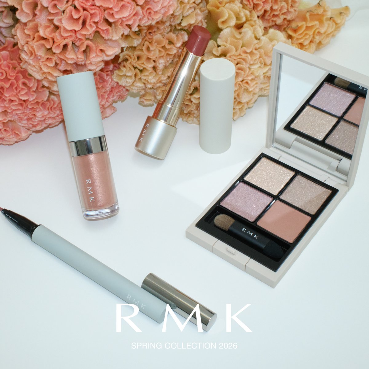 2026年春コスメ】RMK：開きたての花のようなノスタルジックな限定色が登場