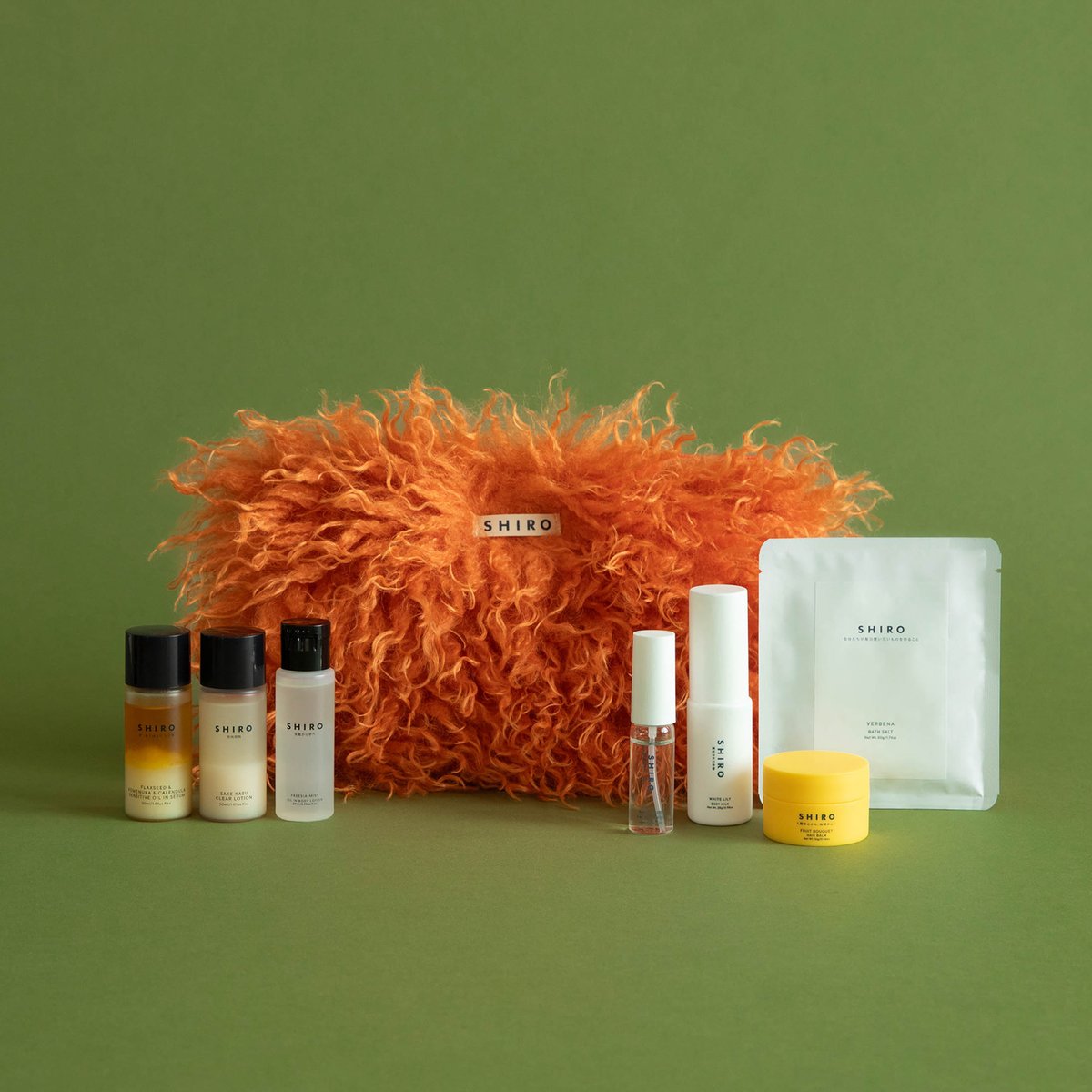 SHIRO アドベントカレンダー2025＆フェイクファーバッグ SHIRO アドベントカレンダー2025＆フェイクファーバッグ＆ファー