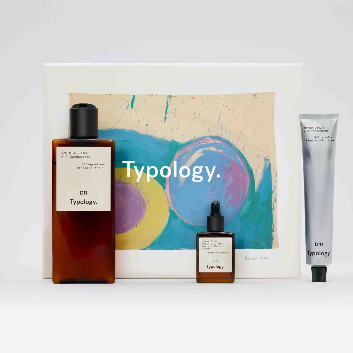 Typology. スキンケア 4点セット 2025年クリスマスコフレ】ティポロジー：美術館とアーティストとの