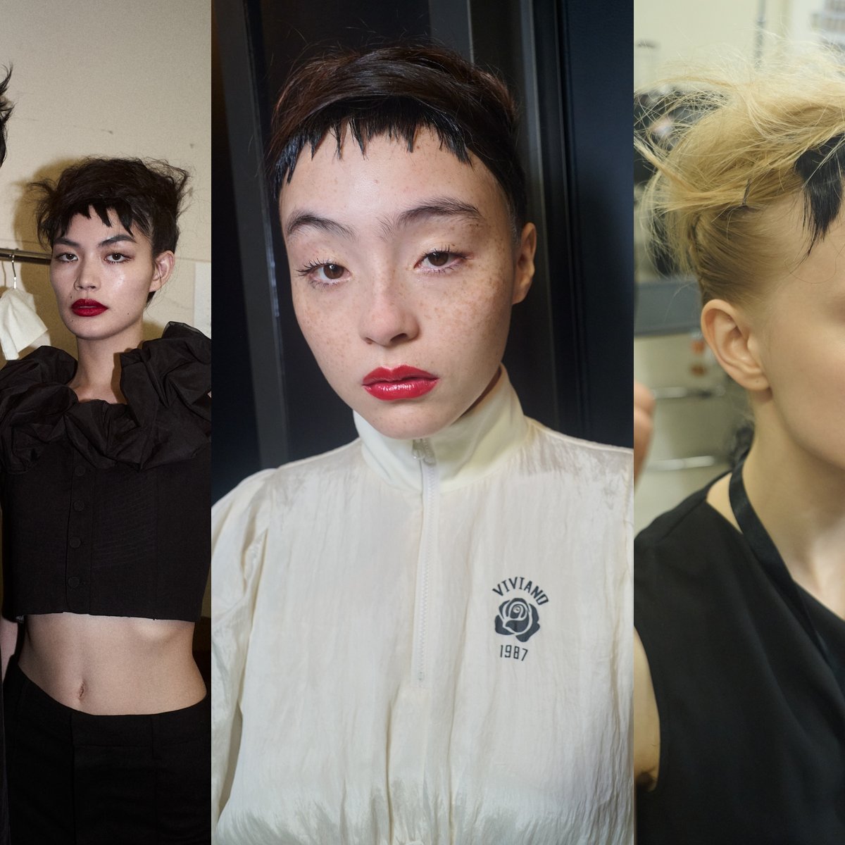 バックステージ】 「VIVIANO」26SSコレクションのヘアメイクをレポート