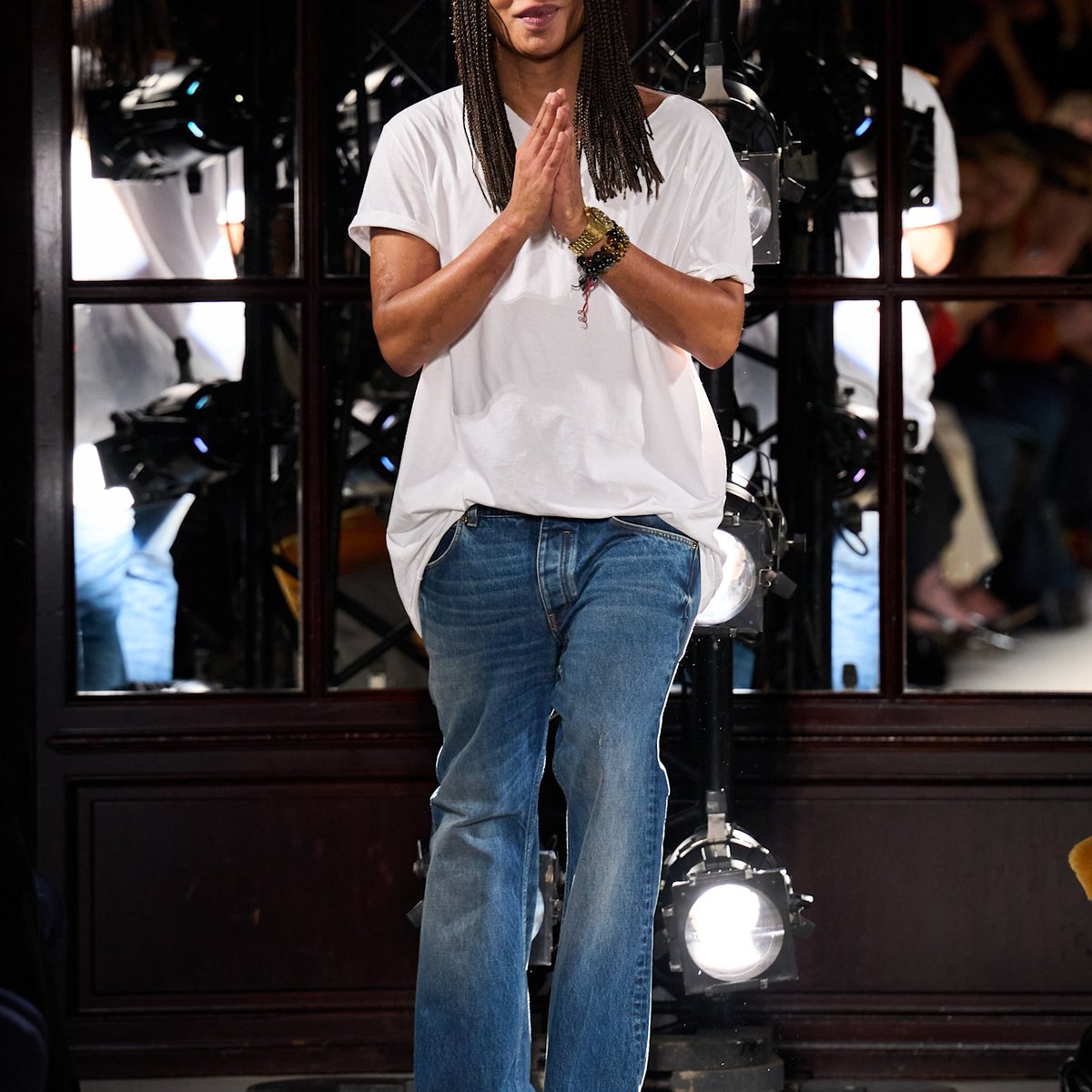 BALMAIN バルマン 18AW側章パンツ48 オリヴィエ・ルスタン バルマン」もプレミアムフレグランスに参入 オリヴィエ・ルスタンが