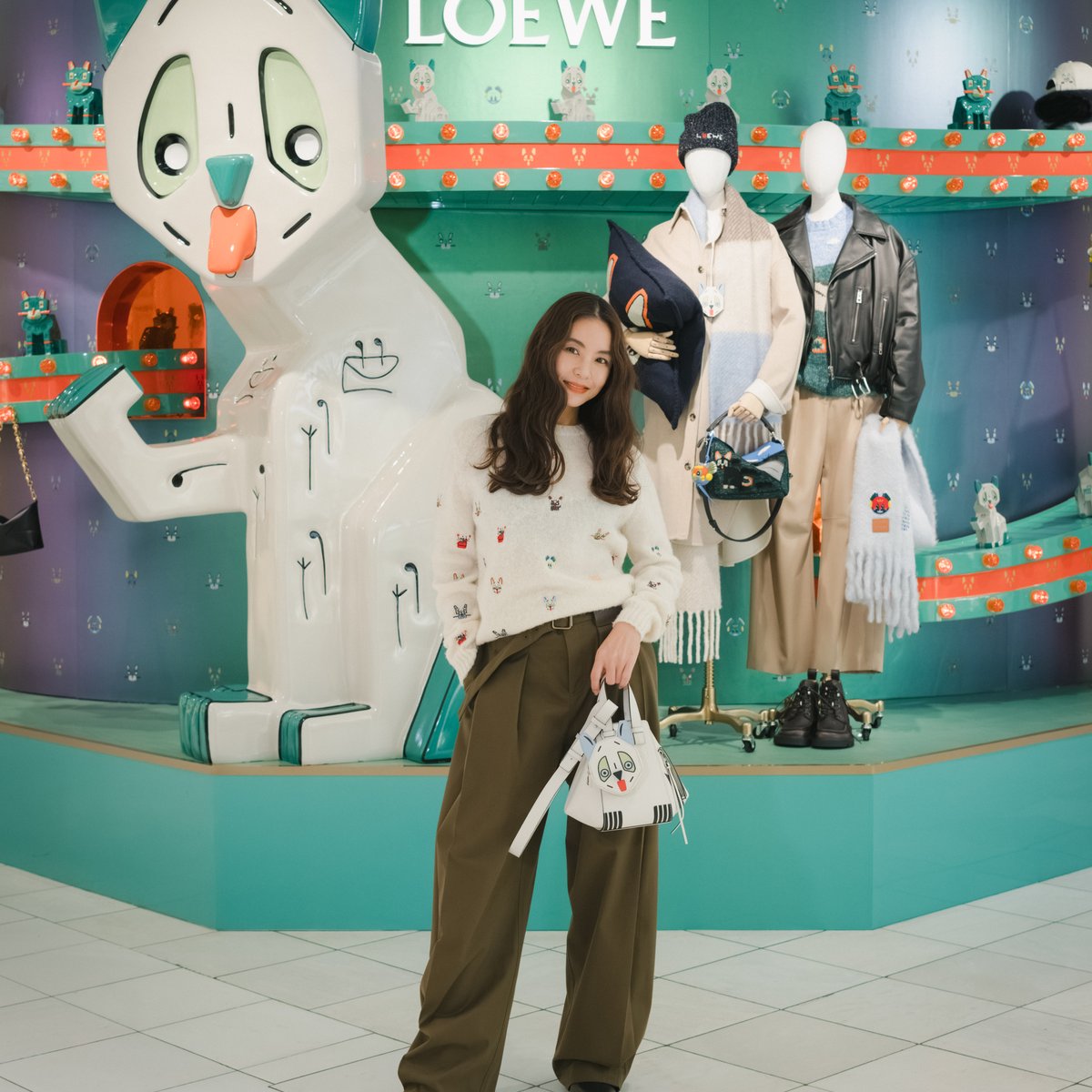 【ロビベリ】渡辺グッズON ロエベ」のアート＆クラフトが彩るホリデー 伊勢丹新宿店の