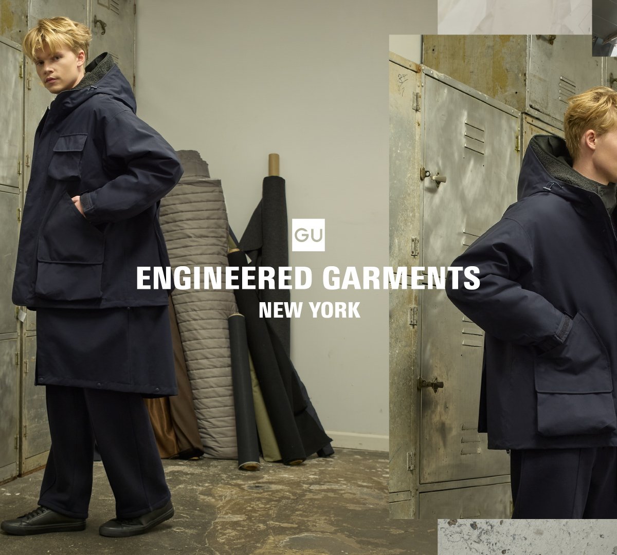 GUが「エンジニアド ガーメンツ」と初のコラボコレクションを発売