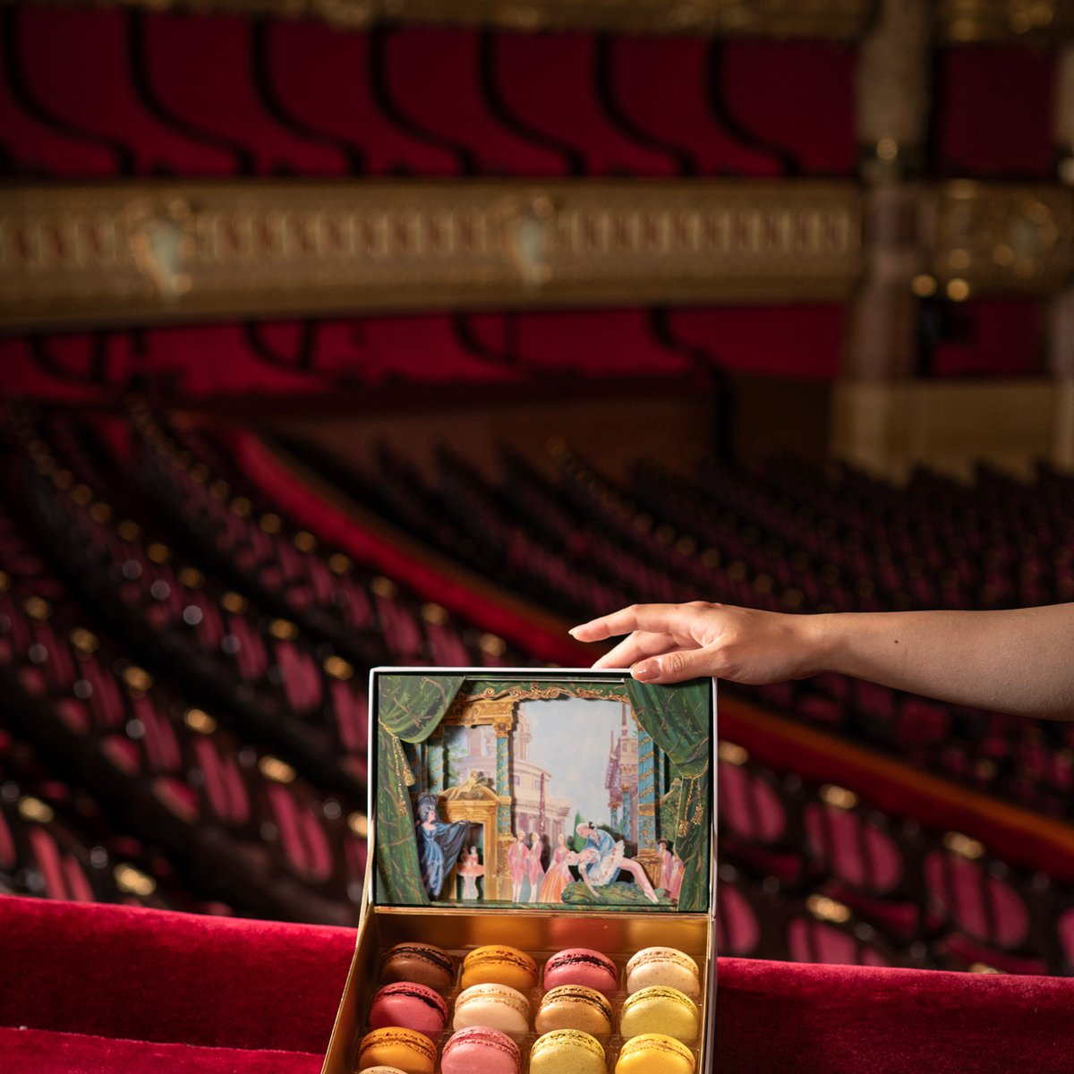 ラデュレからバレエ「眠れる森の美女」のマカロンボックスが登場
