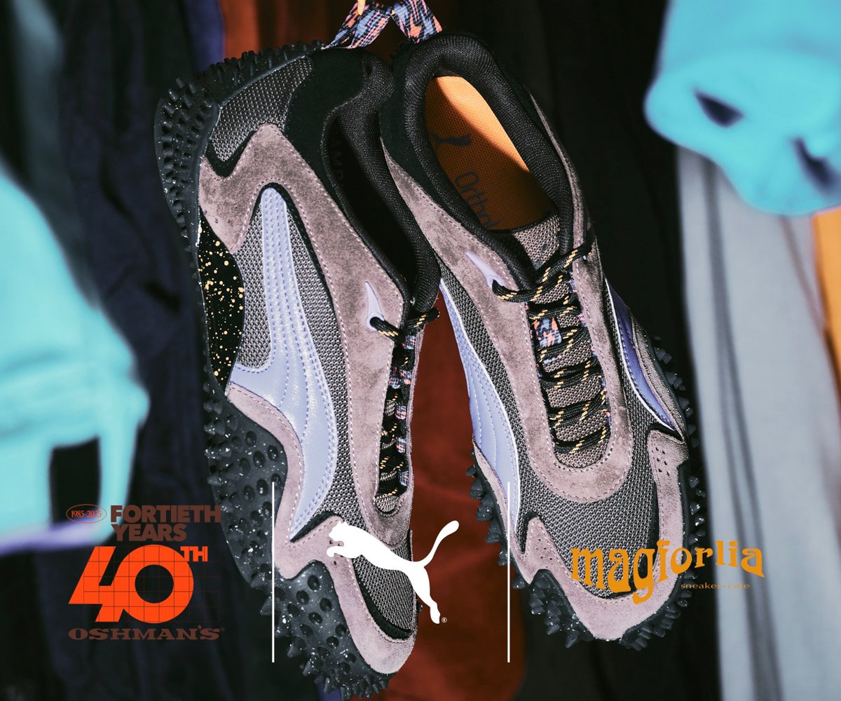 プーマがオッシュマンズの40周年を記念した「Mostro XC 」を発売