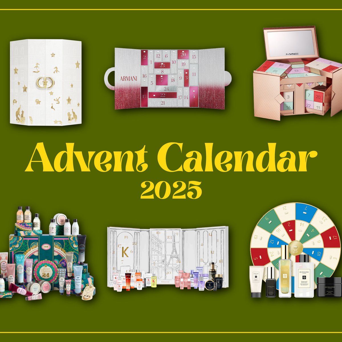 2025年クリスマスコフレ特集】ブランドの個性光るアドベントカレンダー