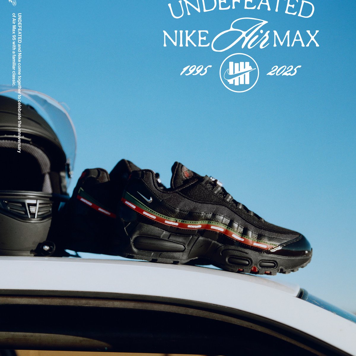 アンディフィーテッド × ナイキから新作登場 「エアマックス95」30周年