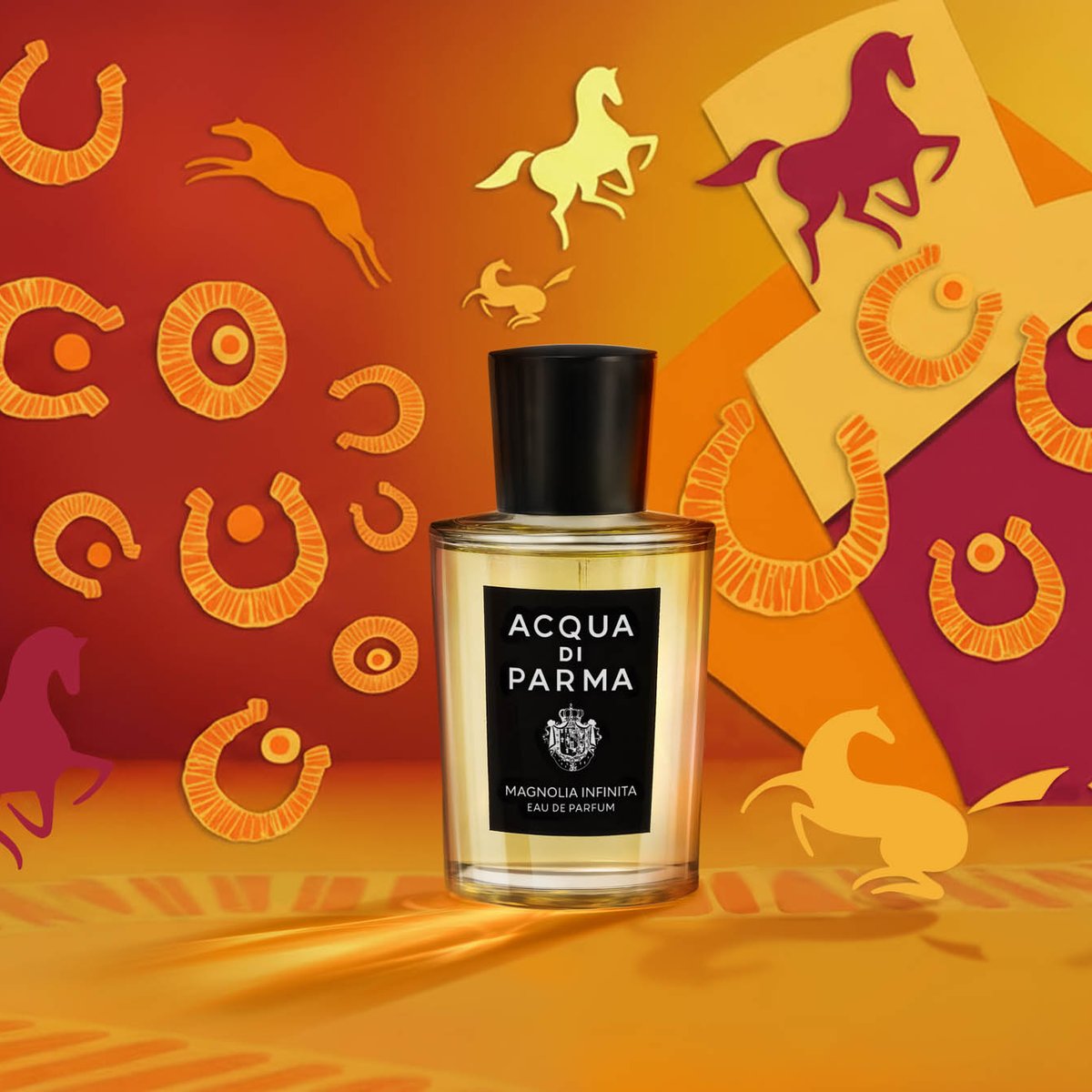 アクア ディ パルマ」が午年限定アイテムを発売 アーティストのリア