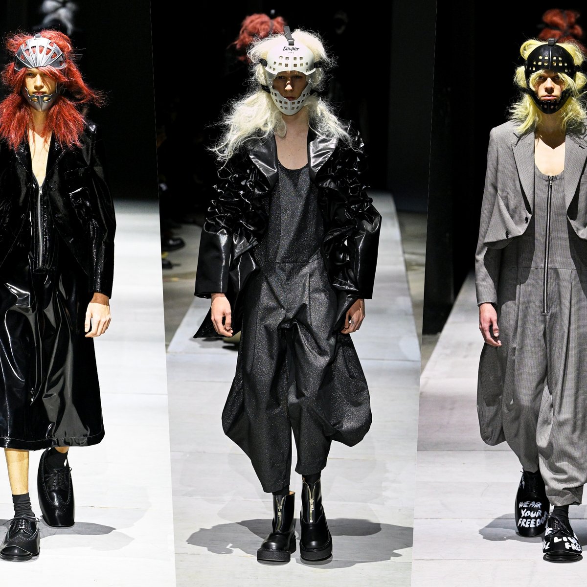 閉塞した世界における川久保玲の思考、「コム デ ギャルソン オム