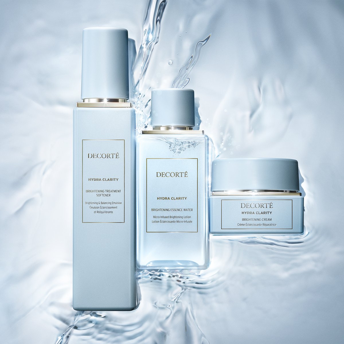 コスメデコルテ「イドラクラリティ」から薬用美白シリーズ 隅々まで光