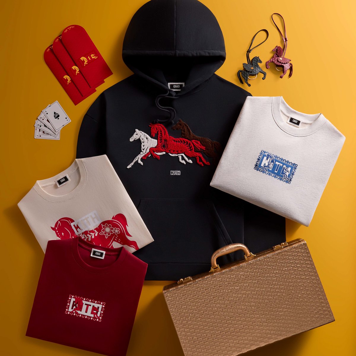 キス トリーツ」から旧正月を祝う限定コレクションが登場 アパレルや