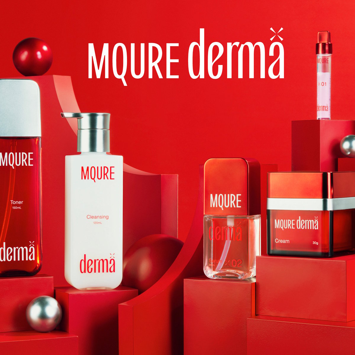 MQUARE derma 美容液セット マツキヨココカラ＆カンパニーから新スキンケアPB「エムキュア