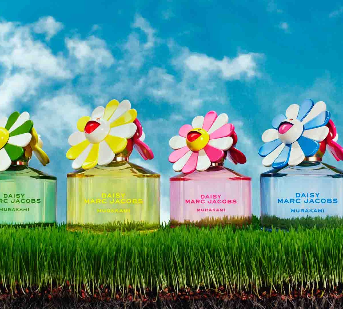 マーク ジェイコブスが村上隆とのコラボ香水を発売 フラワーモチーフを
