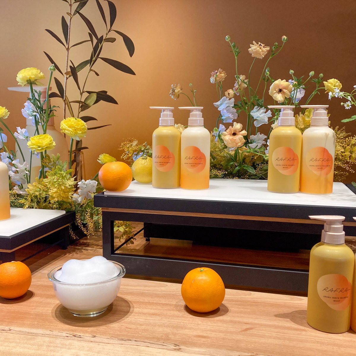 オレンジスキンケア「ラフラ」が初のヘアケア発売 「癒やし美容」掲げ刷新