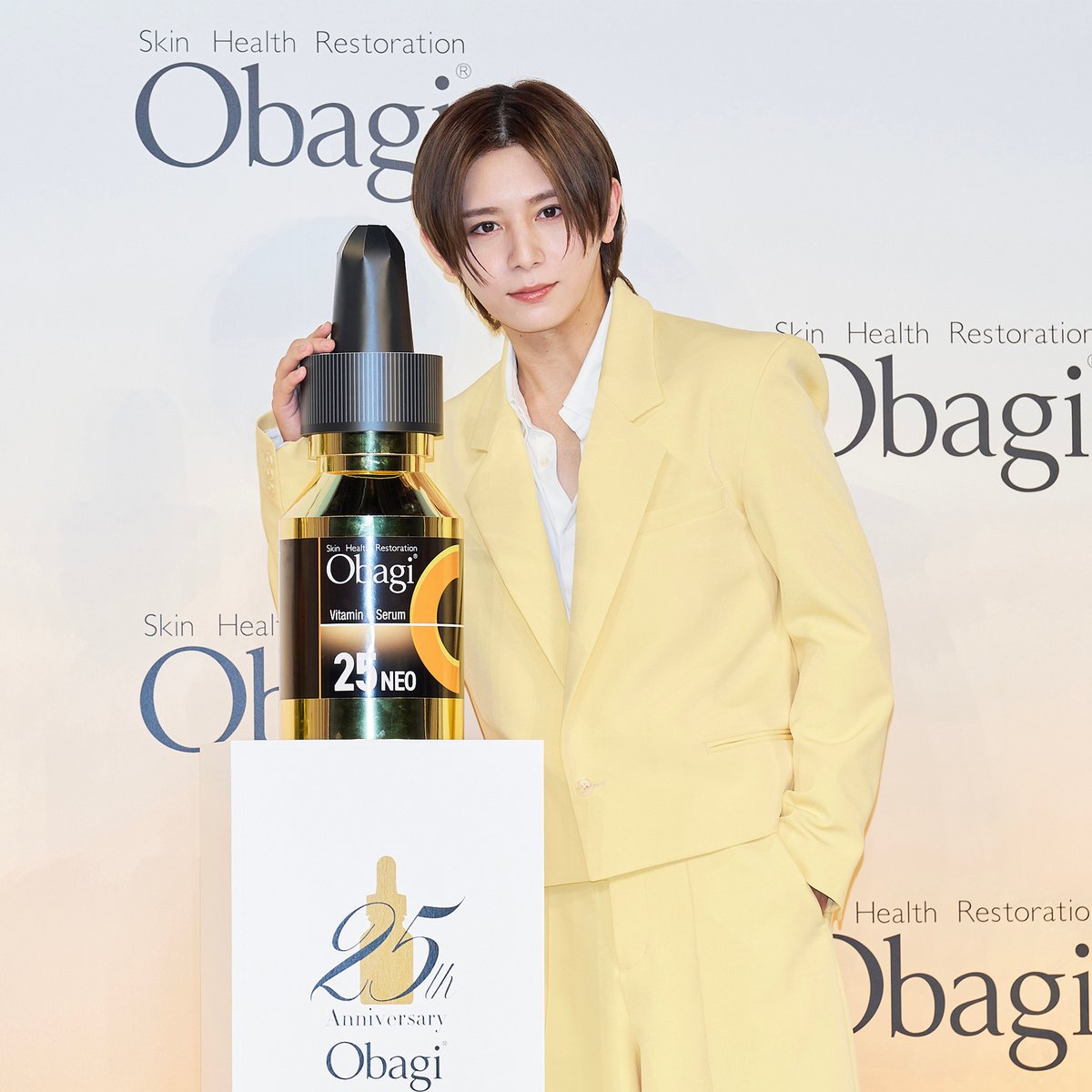 山田涼介「美肌の秘訣はビタミンC」 オバジ25周年のスペシャル