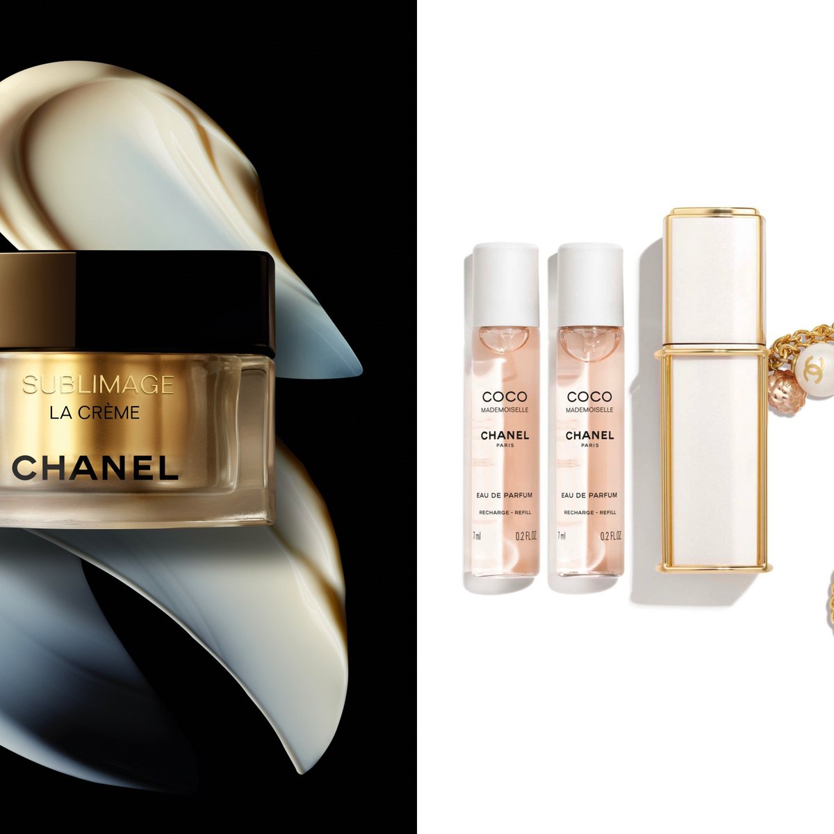 シャネルから新作クリームが登場 「ココ マドモアゼル」のチェーン付き