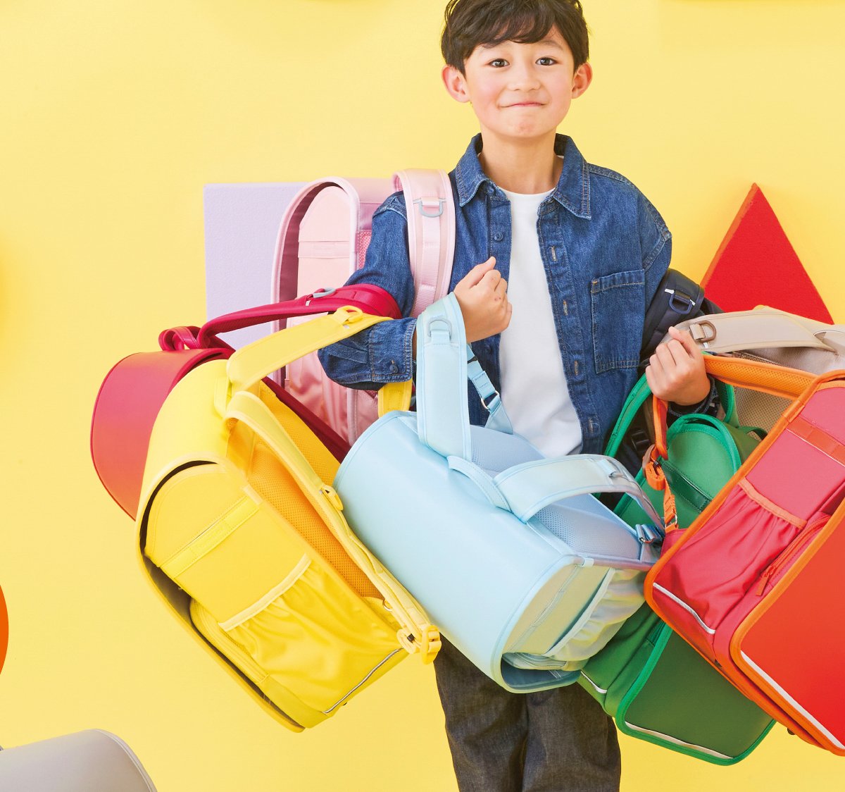 ファミリアが軽量ランドセルを発売、色と柄を組み合わせるカスタムモデルも