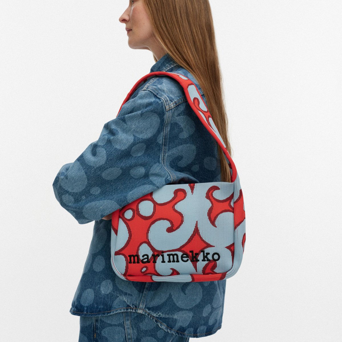 マリメッコがニットバッグシリーズの新作を発売 リズミカルな