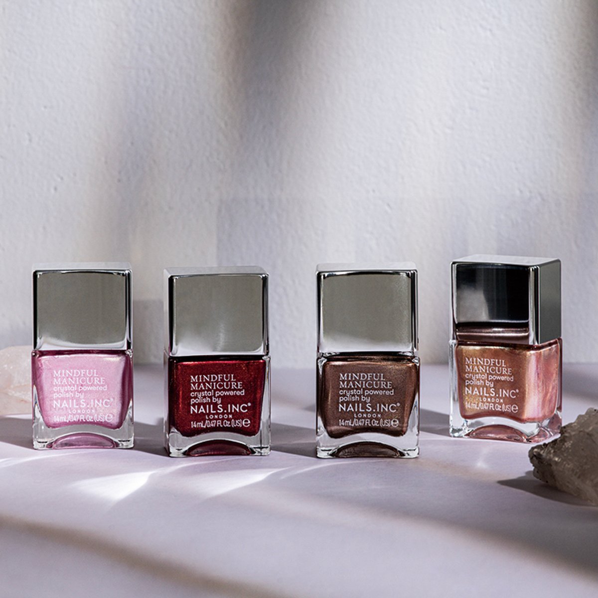 天然石ならではの繊細なきらめき 「ネイルズ インク」から限定4色が登場