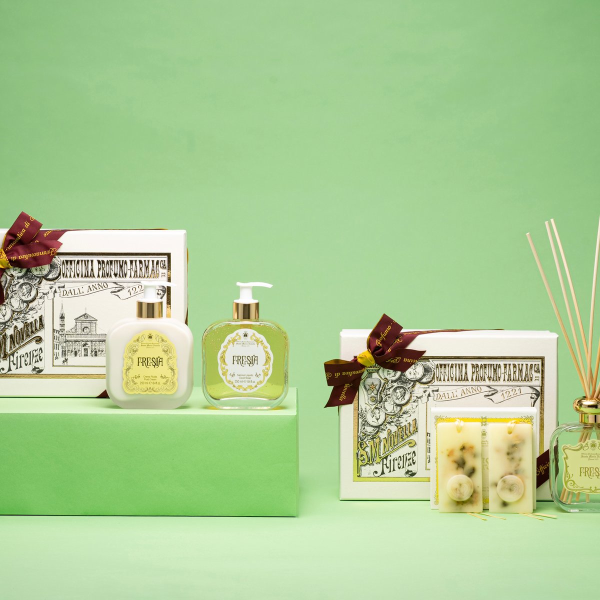 サンタ・マリア・ノヴェッラから春の花フリージアのギフトセットが登場