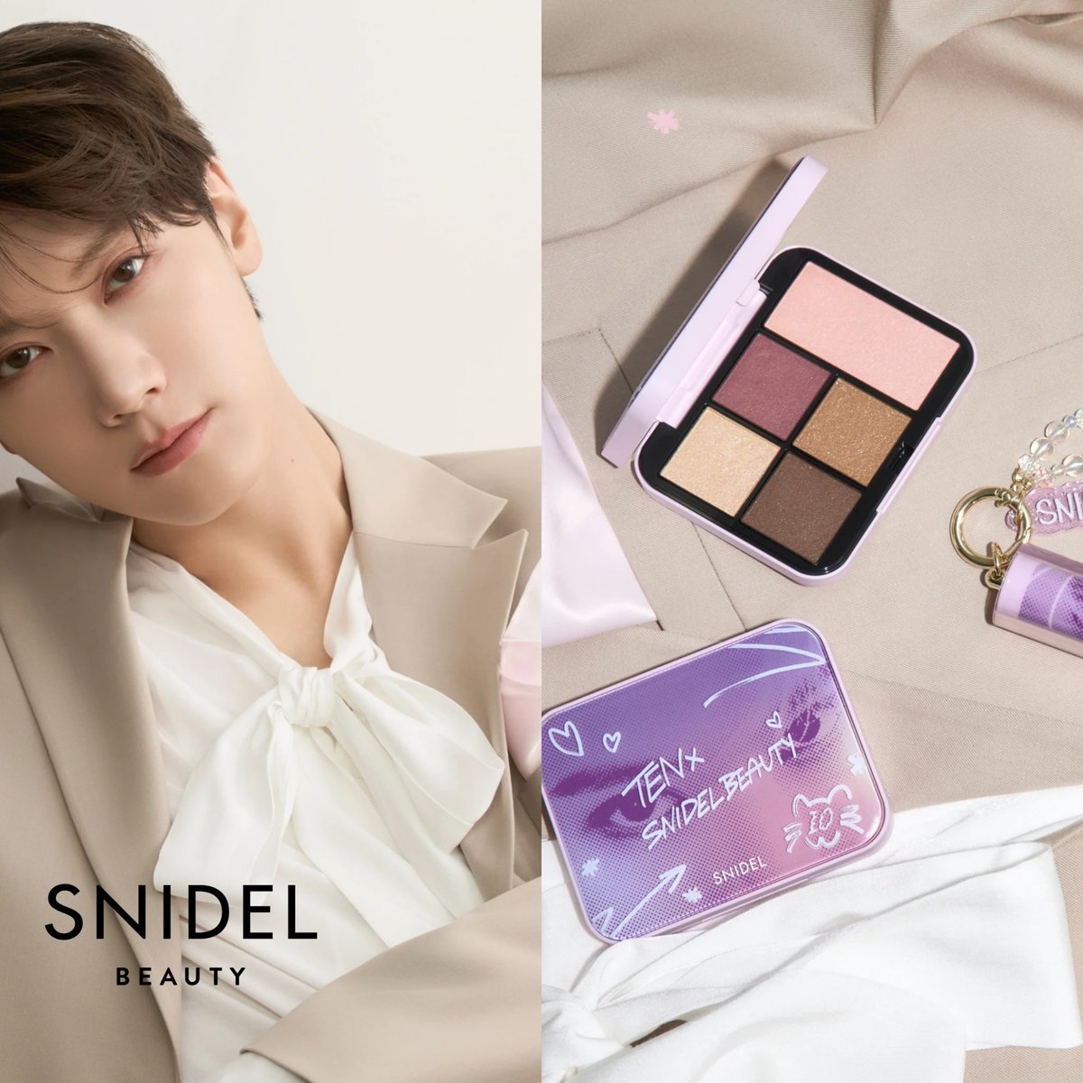【SNIDEL BEAUTY × TEN コラボ 限定キット】 スナイデル ビューティ」がNCT TENとのコラボ第二弾を発売 | Numero TOKYO
