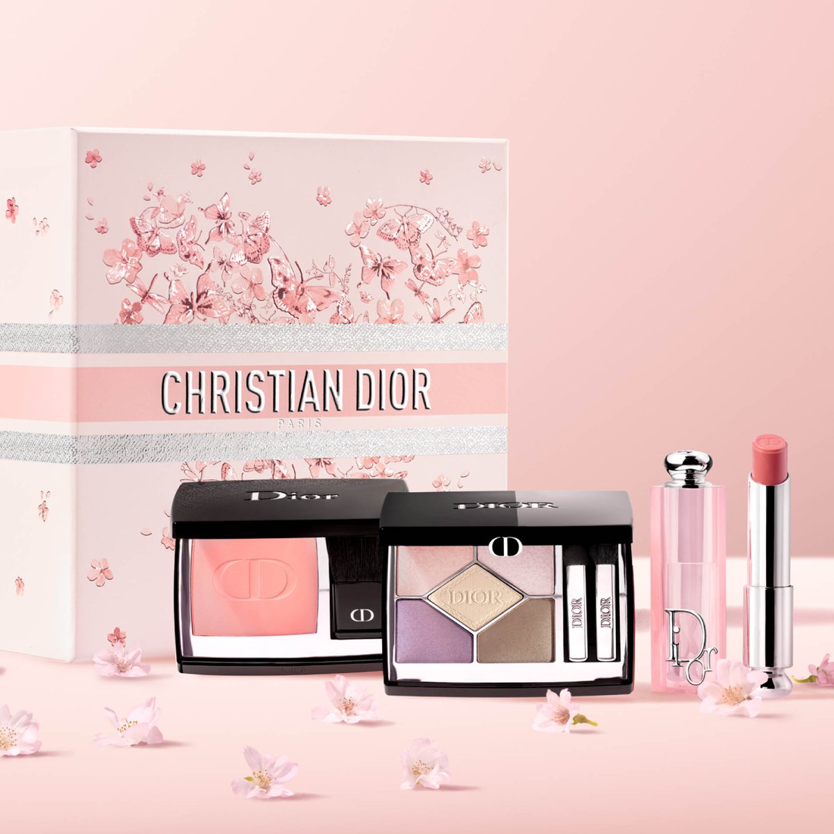 ディオール」が桜のメイクアップコレクション発売 ギフトセレクションも