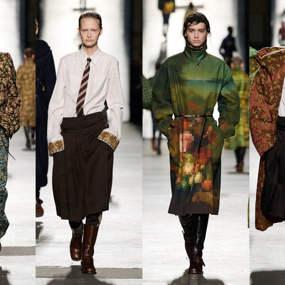 写真集「DRIES VAN NOTEN（ドリス・ヴァンノッテン）ファッション ドリス ヴァン ノッテン 2023年春夏メンズコレクション - 自由に楽しむ
