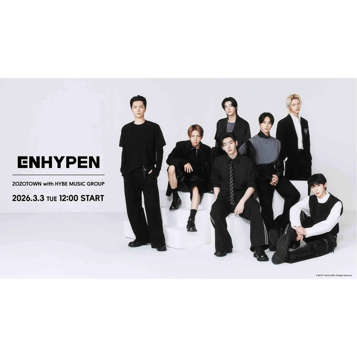 ENHYPEN ZOZOTOWNコラボ ショルダーバッグ zozo-hybe-enhypen-20260220-001
