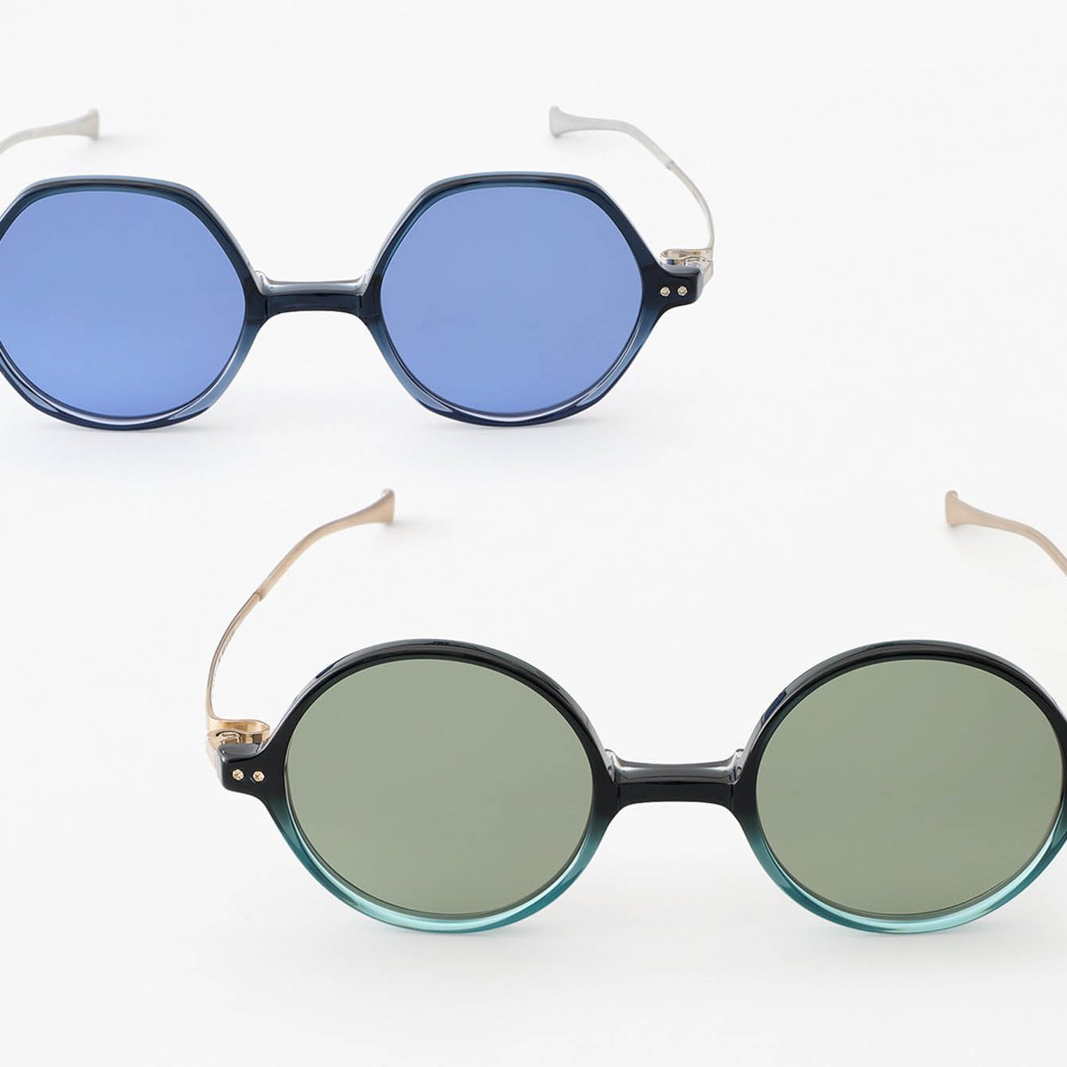 CFCL EYEWEAR ROUND-T45 サングラス ケース付き フォーナインズが手掛ける「CFCL EYEWEAR」第3弾が登場 色柄も豊富に