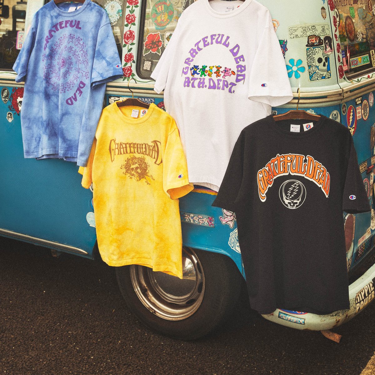 グレイトフルデッド バンT ポーカーズ着用 champion-grateful-dead-
