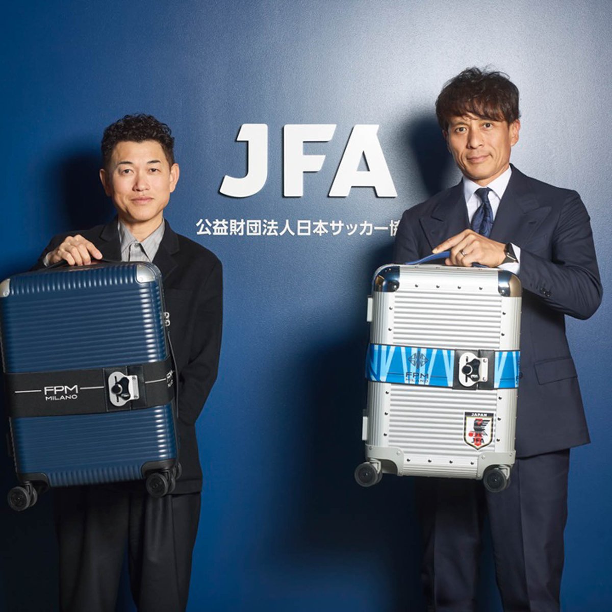 伊高級ラゲージブランド「FPM」がJFAとパートナーシップを締結