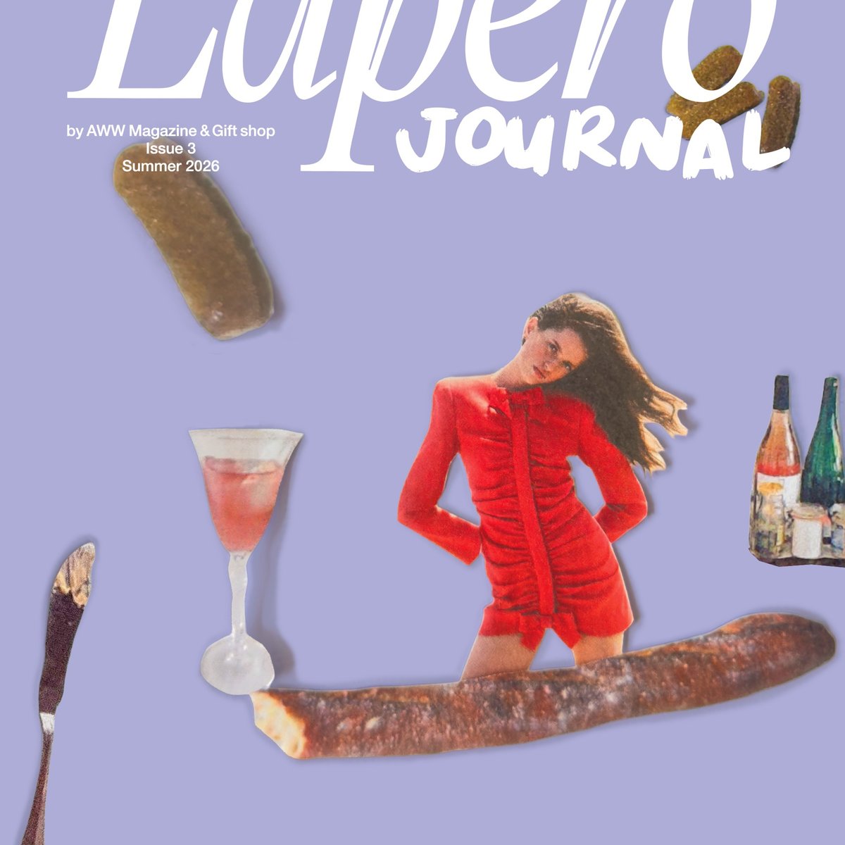 AWWマガジンが第3号「Lʻapéro JOURNAL Issue 3」を発行
