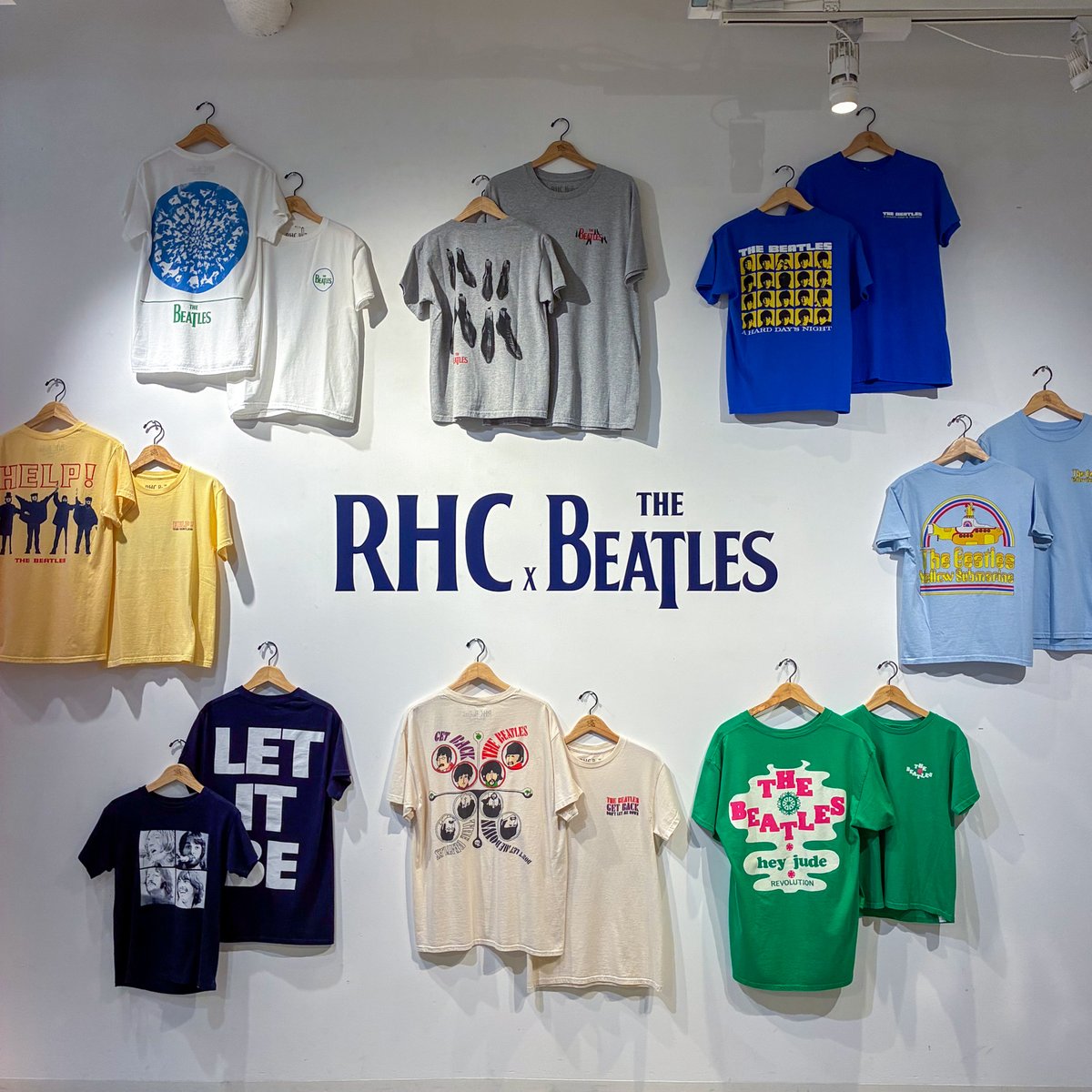 RHC ロンハーマンがザ・ビートルズと初コラボ、ヴィンテージから着想を