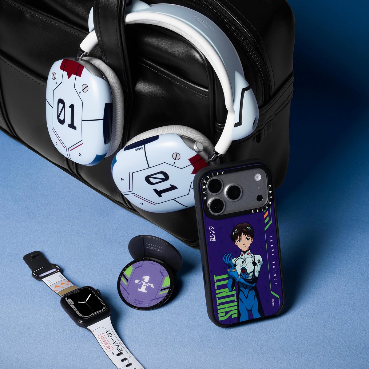 Casetify 呪術廻戦 ヘッドフォンケース airpods max エヴァ × ケースティファイから新作 プラグスーツ着想のAirPodsケースなど