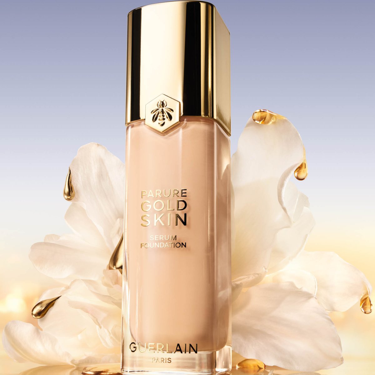 ゲラン　下地とファンデーションセット ゲラン」24K ゴールド配合シリーズから新ファンデが発売
