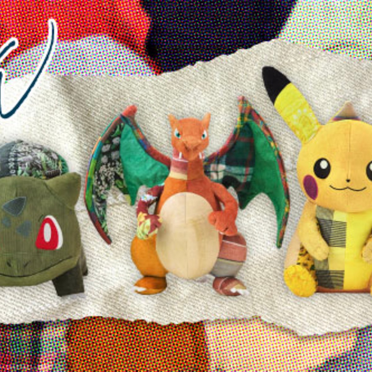 ポケモン Sean Wotherspoon コラボ ぬいぐるみ 3点セット ポケモン × ショーン・ウェザースプーン、ピカチュウやリザードンなど