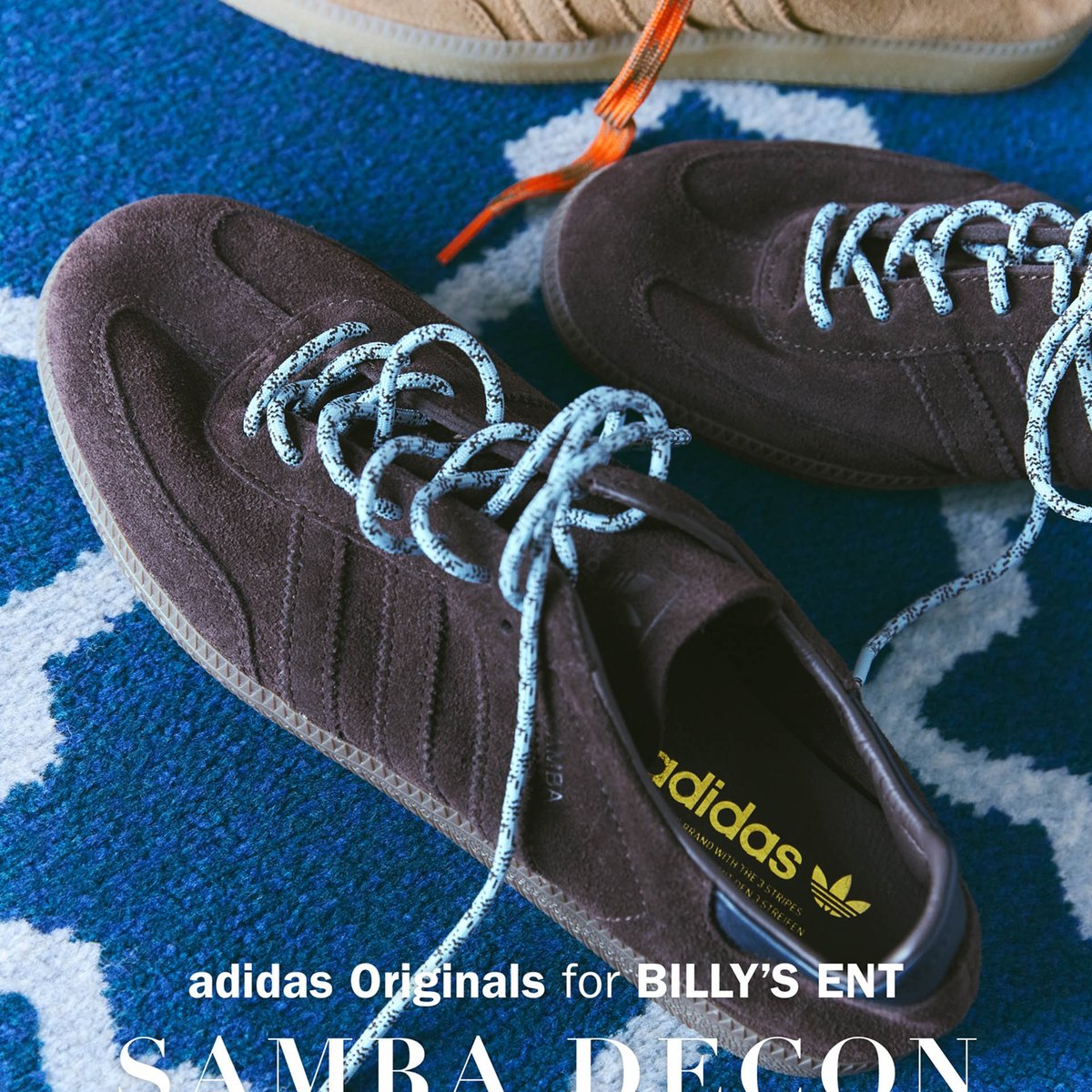 アディダス BILLY'S EXCLUSIVE SAMBA DECON 25 ビリーズ エンターが「SAMBA DECON」を別注、リラックス感のある仕様に