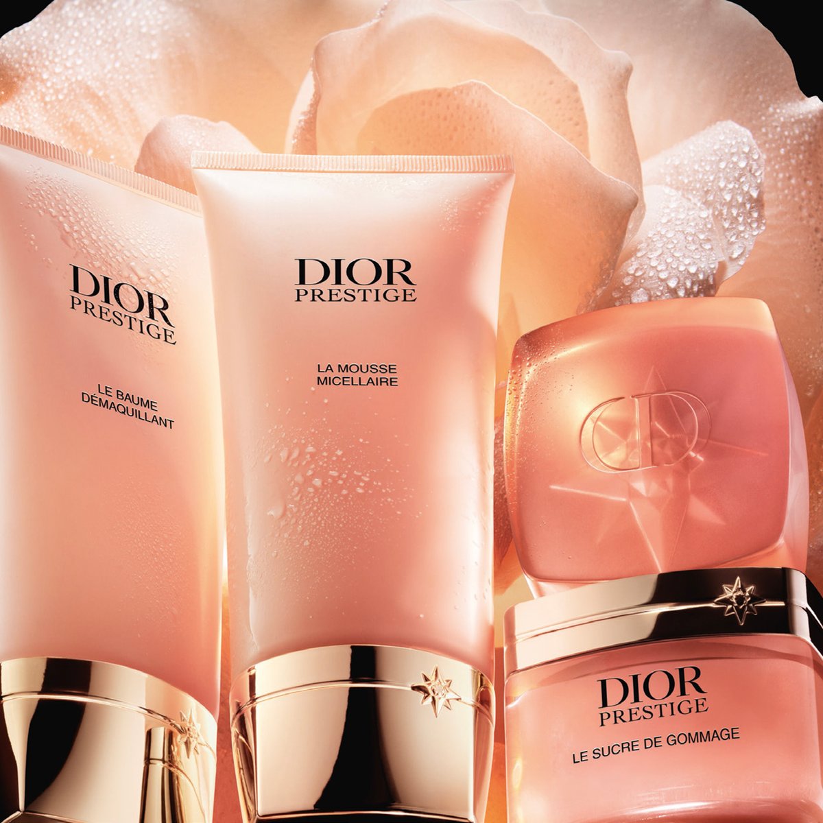 DiorPrestigeクレンジング洗顔料セット150mLディオールプレステージ うるおい艶めくなめらかな素肌へ ディオール「プレステージ」から新