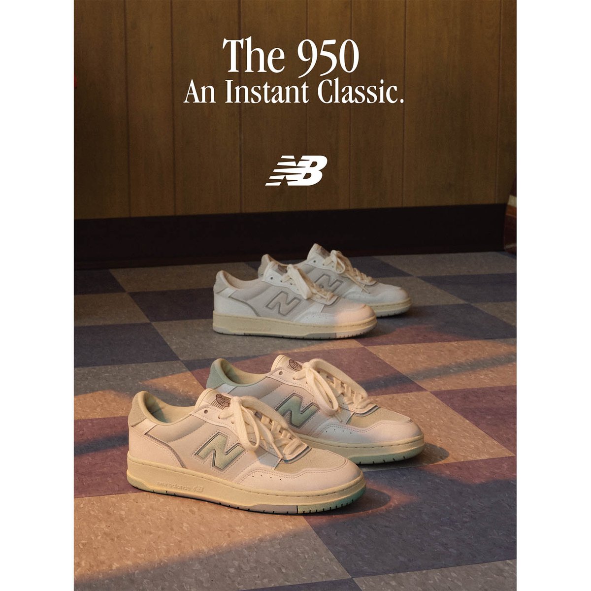 ニューバランスが新作「950」発売 80年代バスケットボールシューズの