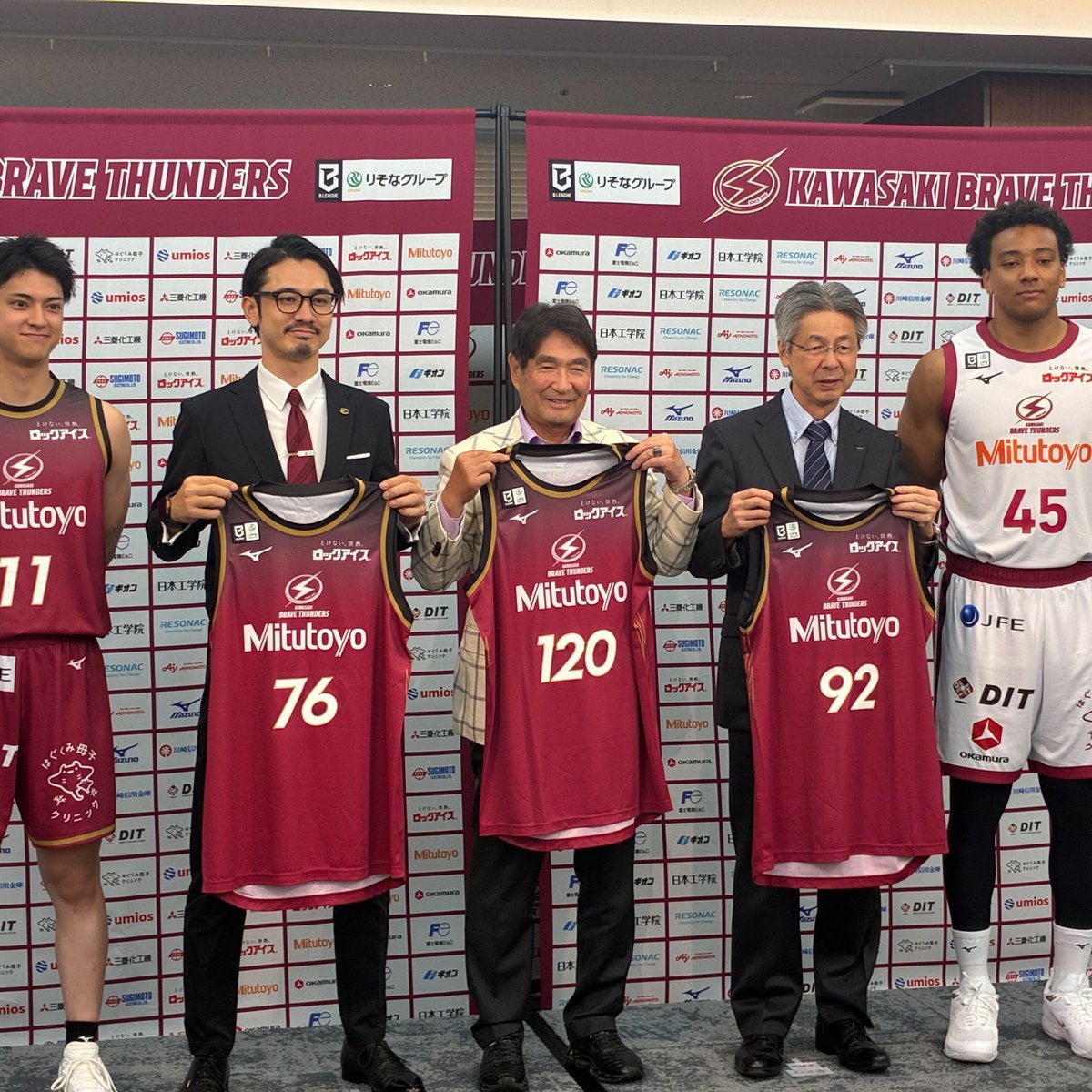 ミズノがプロバスケ「川崎ブレイブサンダース」のサプライヤーに、新 