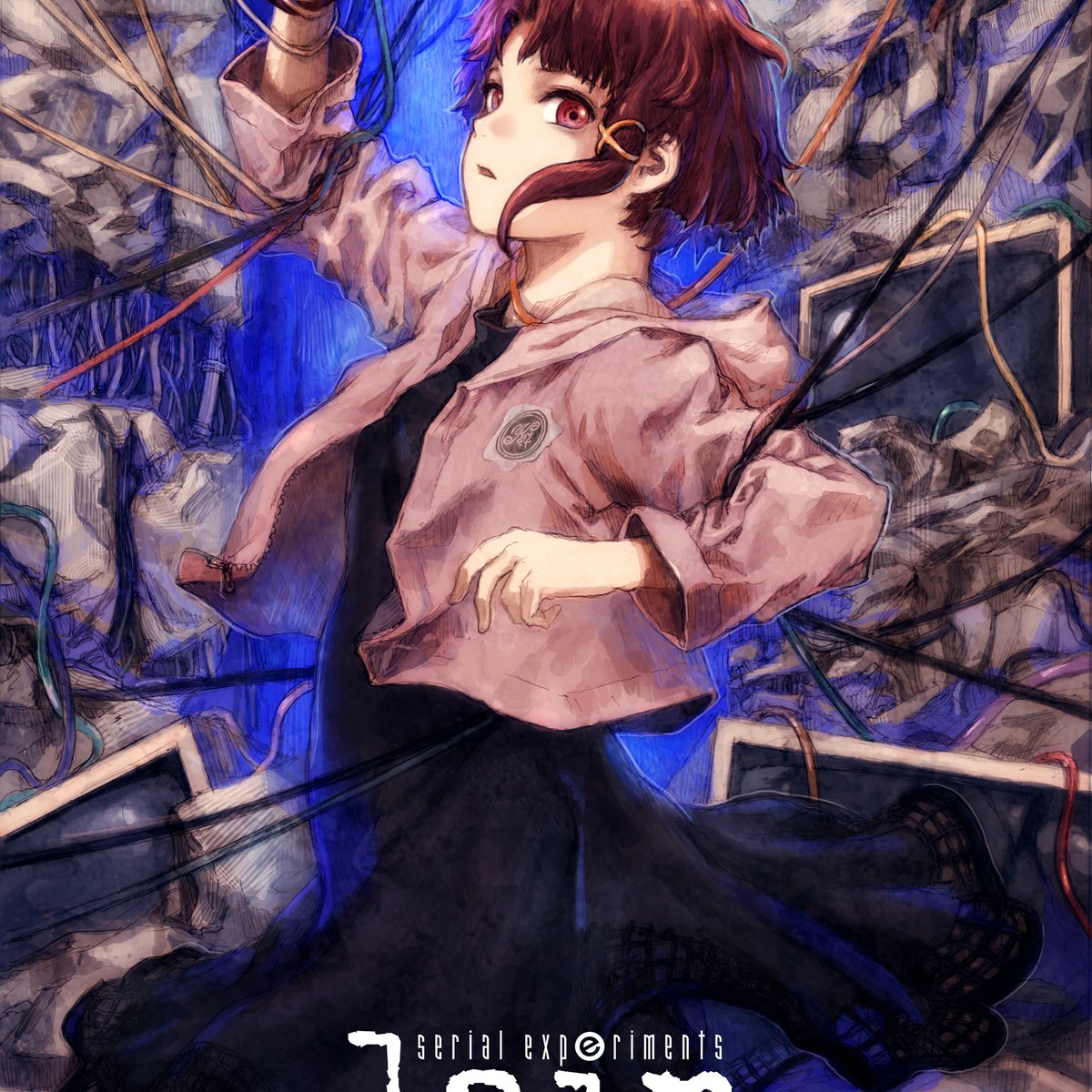 セヴシグがアニメ「serial experiments lain」とコラボ 全21型を発売