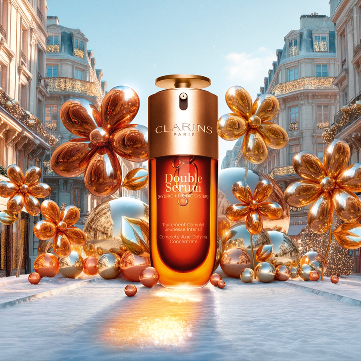 2026年クリスマスコフレ】クラランス：うるおいと輝きを宿すスキンケア