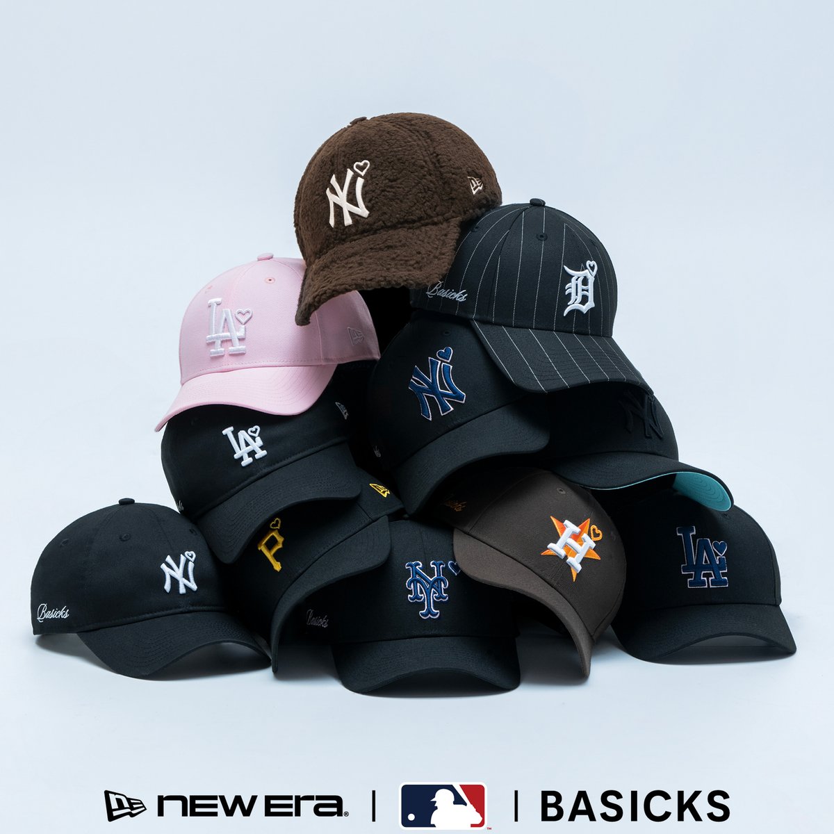 ニューエラ × ベイシックス × MLBから新作 メッツやアストロズなど4
