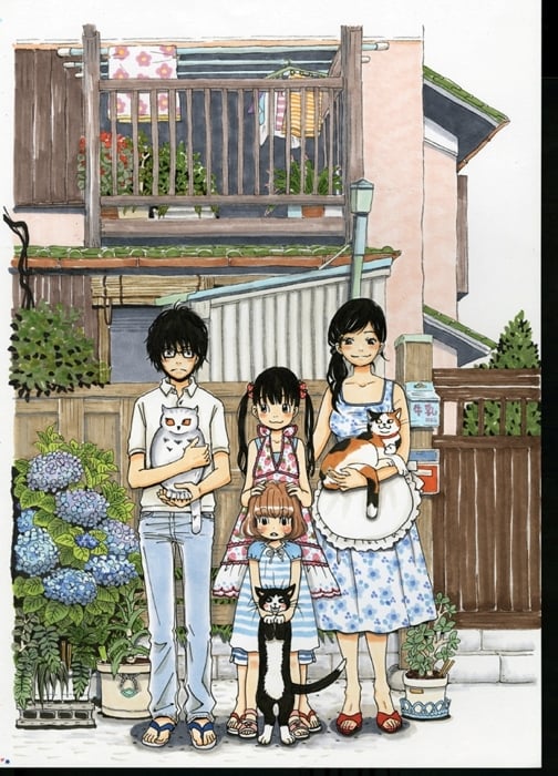 羽海野チカ　3月のライオン　複製原画 羽海野チカ 複製原画 3月のライオン 直筆サイン入り 文鳥 羽海野チカ
