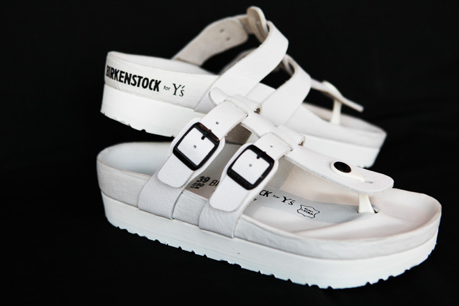 Y's / ワイズヨウジヤマモト | × BIRKENSTOCK ビルケンシュトック別注 Plan B ブラットフォームサンダル | 24.5 |  ブラック | レディース