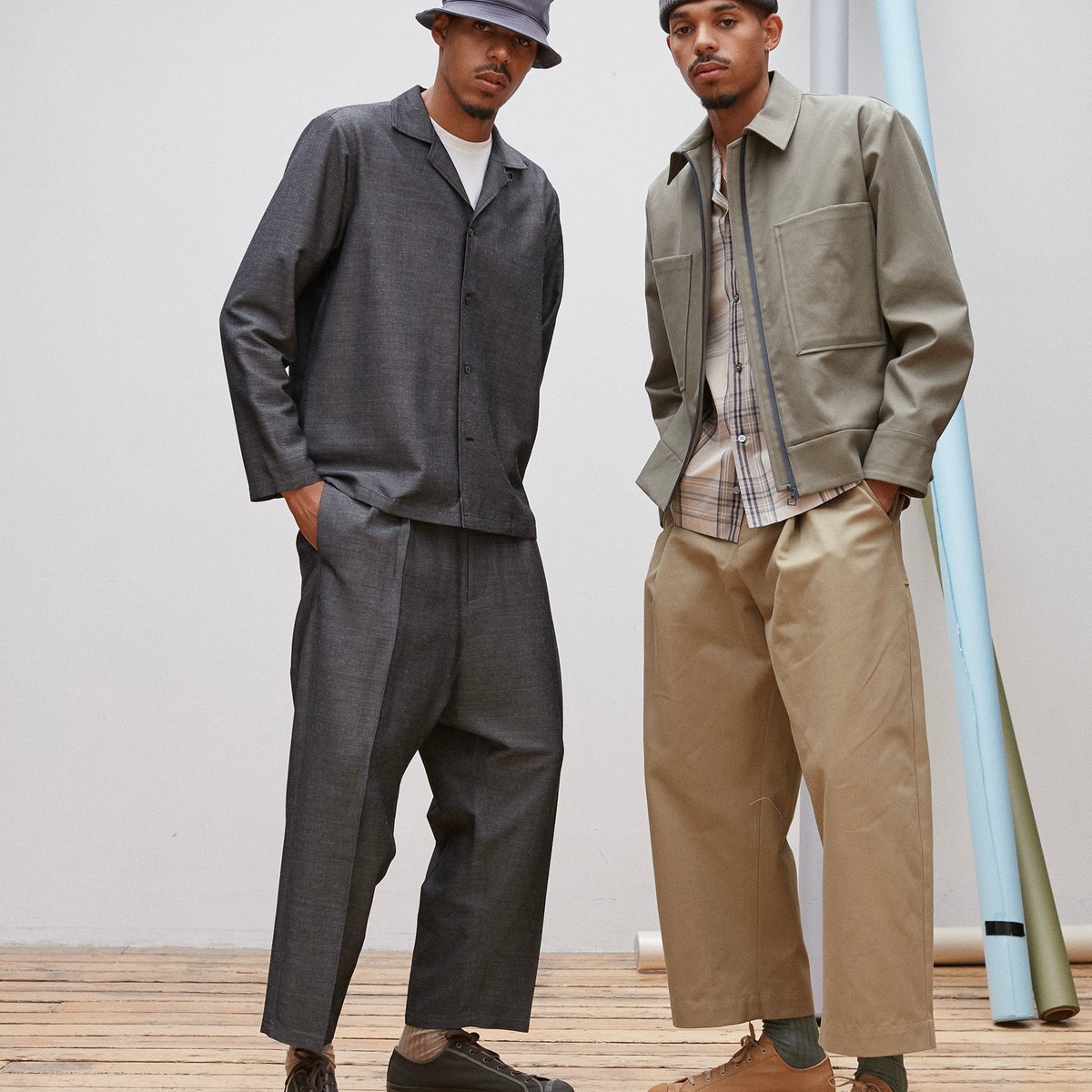スタジオニコルソン 19ss ZIP THROUGH BLOUSON スタジオニコルソン 19ss ZIP THROUGH BLOUSON