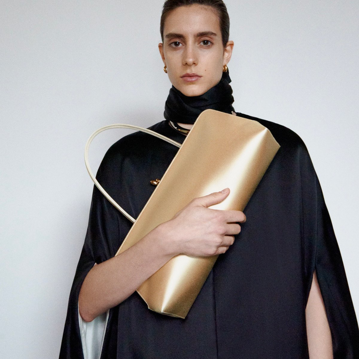 Jil Sander ビスコースブレンドカディフレアドレス Jil Sander ノースリーブ マキシドレス | ピンク | FARFETCH JP