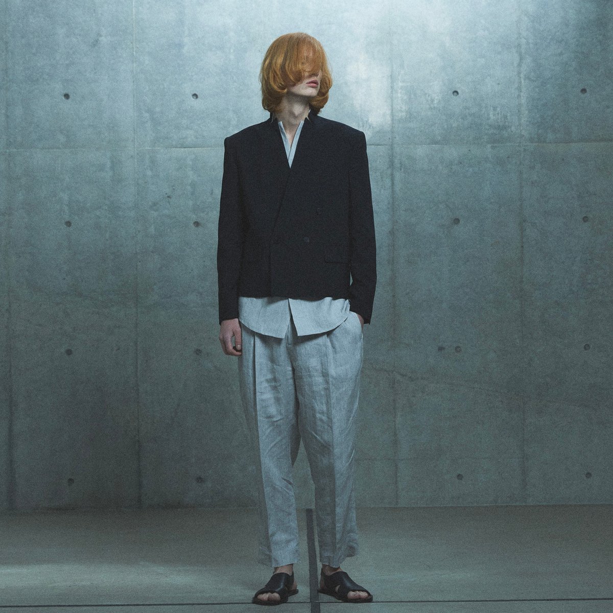 KONYA コンヤ 15ss セットアップ モード KAJA SWITCHING JACKET SETUP 